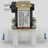 DIGITEN DC 12V 1/4" Inlet Feed Water Solenoid Valve Quick Connect N/C normally Closed no Water Pressure