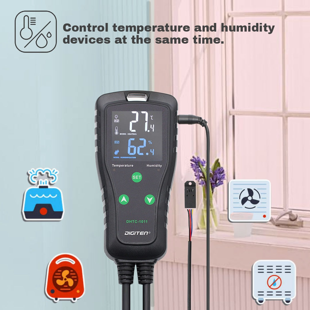 JDDT1 Adjustable Digital Thermostat (Wired) from ACF Greenhouses