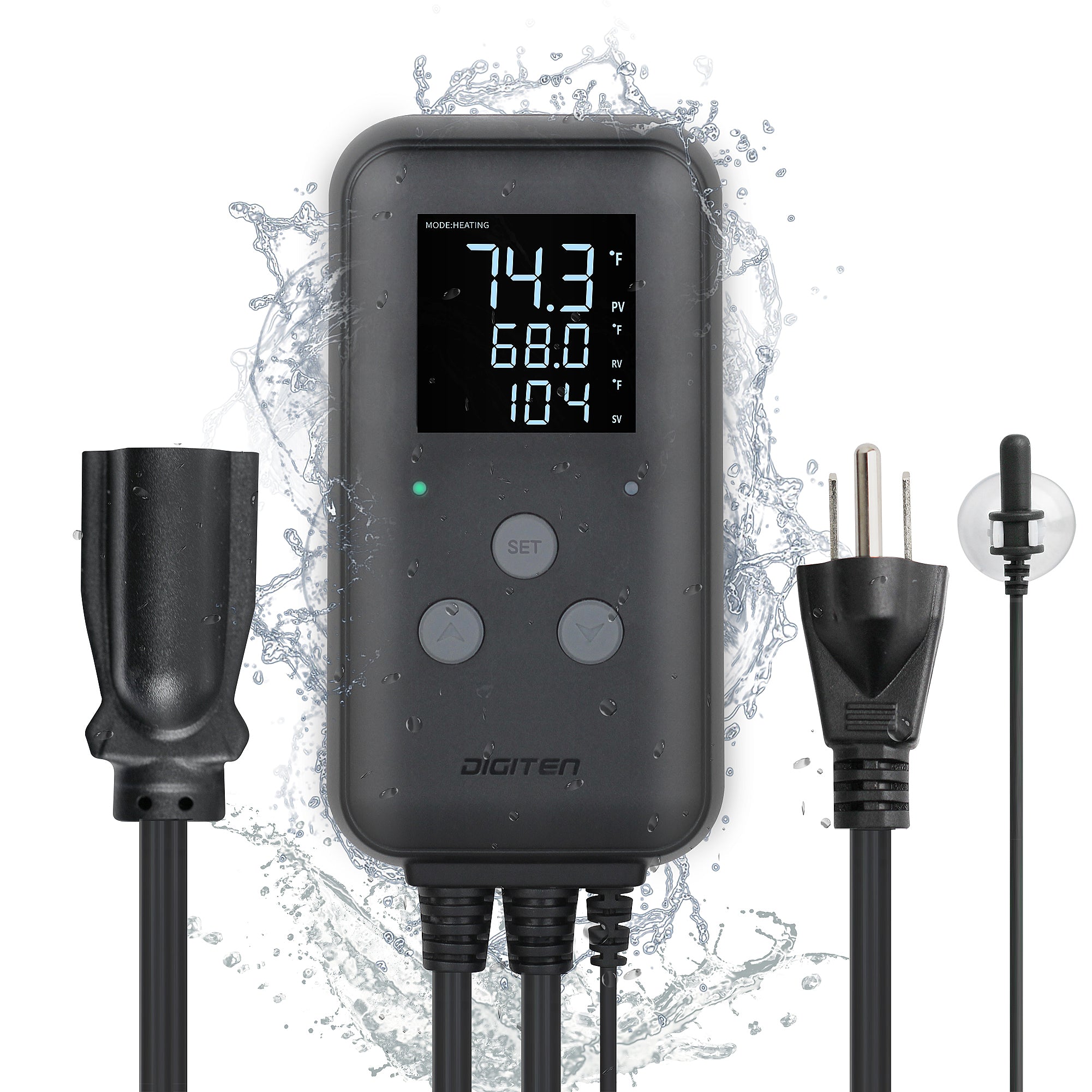 Inkbird WiFi ITC-308 Digital Temperature Controller Aquarium Thermostat for Aquarium Heater and Cooler, with Waterproof Sensor