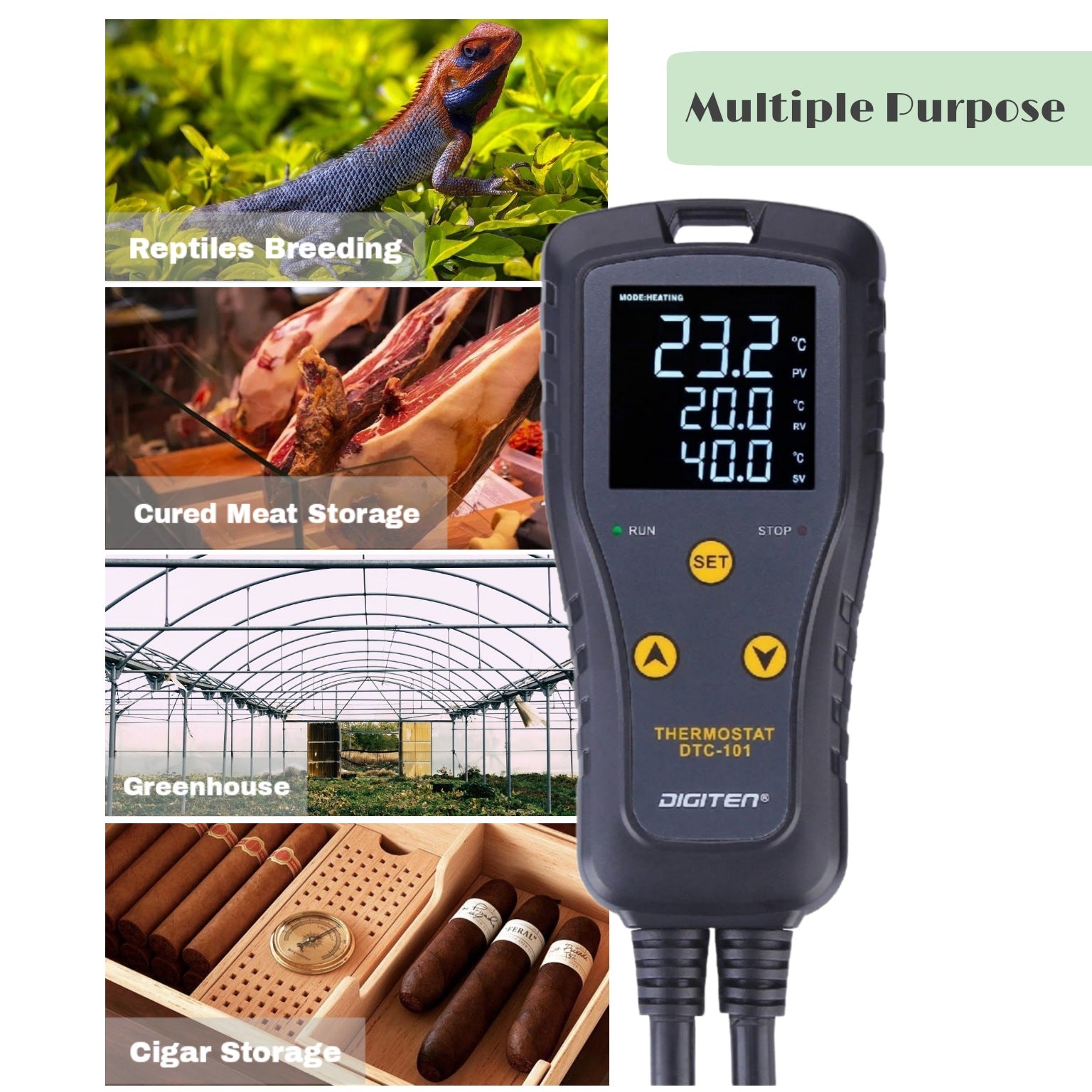 Illustration of Automatic Reptile Temperature Controller
