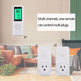 DIGITEN WTC100 Wireless Thermostat (with 2 Receivers) Plug-in Temperature Controller Outlet Programmable Remote Control Thermometer Heating Cooling Mode for Fan Heater Greenhouse Home Brew Reptile